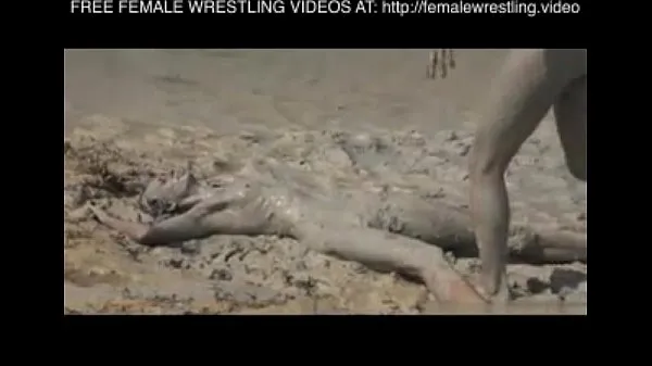 Watch Girls wrestling in the mud power Tube