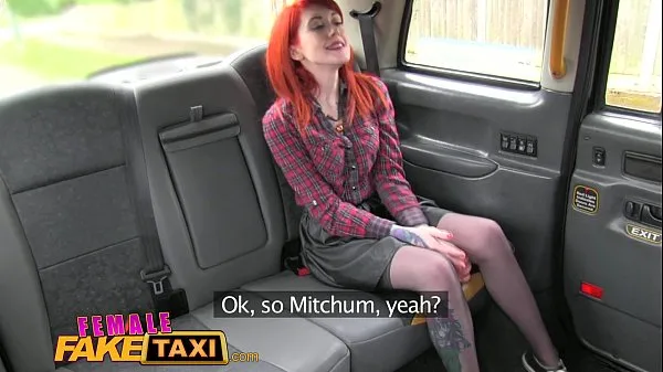 شاهد Female Fake Taxi Lesbian dominates tattooed redhead أنبوب الطاقة