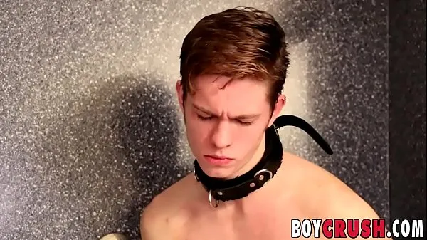 Watch Naughty slave Nico Michaelson has permission to jerk off power Tube