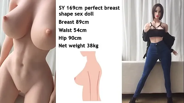 دیکھیں SY perfect breast shape sex doll پاور ٹیوب