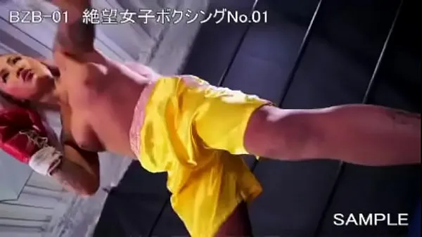 Oglejte si Yuni DESTROYS skinny female boxing opponent - BZB01 Japan Sample Power Tube