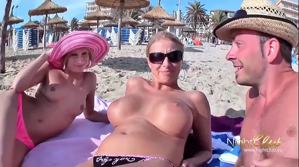ดู German sex vacationer fucks everything in front of the camera power Tube