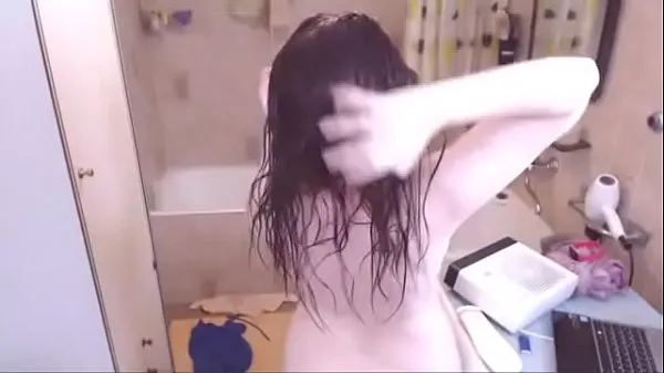 Xem Spy on your beautiful while she dries her long hair ống điện