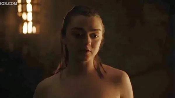 Watch Maisie Williams/Arya Stark Hot Scene-Game Of Thrones power Tube