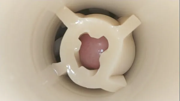 Watch Moaning and cumming Inside fleshlight power Tube