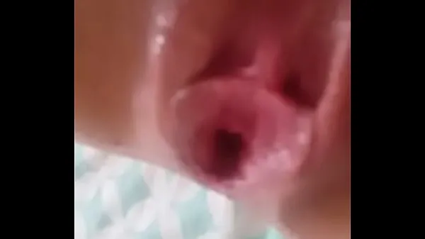 Watch My wife masturbates with a huge dildo power Tube