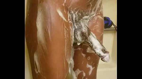 Mira Just jacking off in the shower power tube