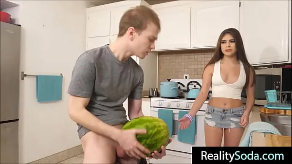 Watch step Brother fucks stepsister instead of watermelon power Tube