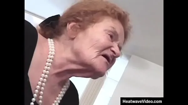 Watch Very old woman in a wheelchair to get around is still horny power Tube