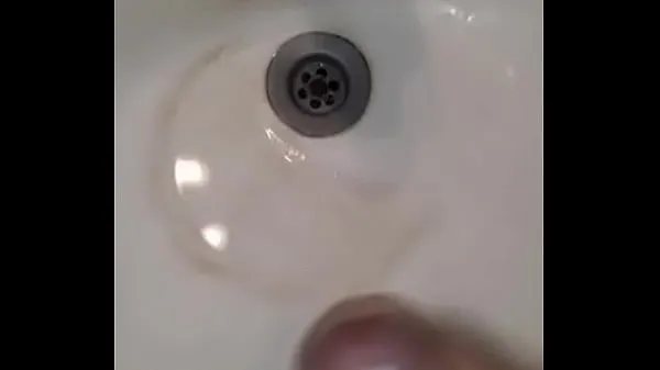 Watch My friend jerks off in the bathroom I saw no cum power Tube