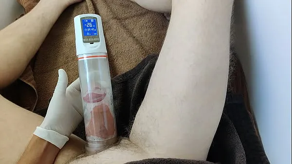 Bekijk Time lapse penis pump Power Tube