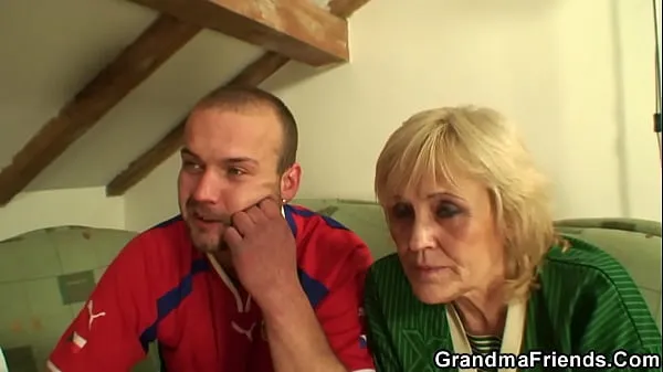 Watch Two buddy share very old blonde granny power Tube