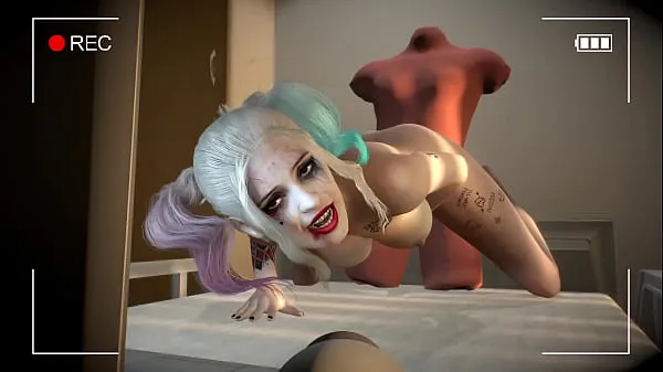 Bekijk Harley Quinn sexy webcam Show - 3D Porn Power Tube