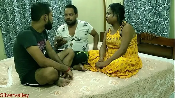 دیکھیں Indian hot Girlfriend shared with desi friend for money:: With Hindi audio پاور ٹیوب