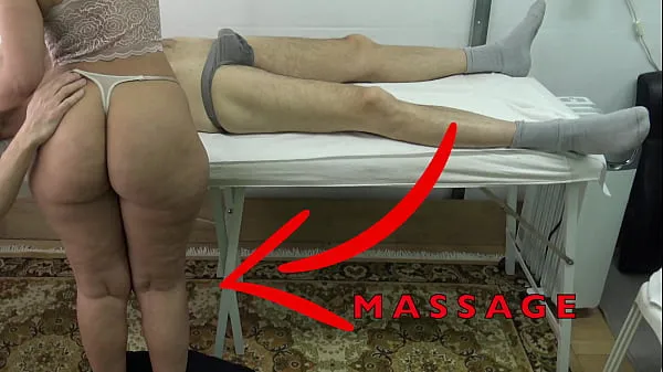 Watch Maid Masseuse with Big Butt let me Lift her Dress & Fingered her Pussy While she Massaged my Dick power Tube
