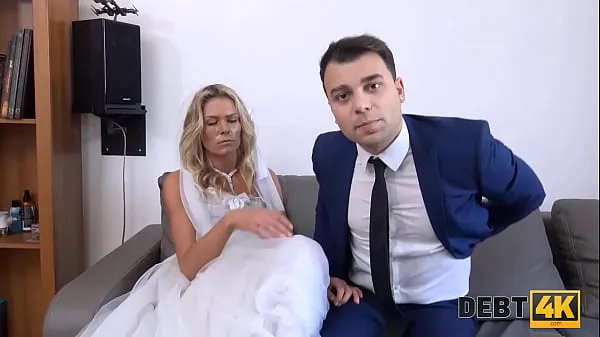 Watch DEBT4k. Brazen guy fucks another mans bride as the only way to delay debt power Tube