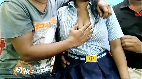 观看Two boys fuck college girl|Hindi Clear Voice强大的管子
