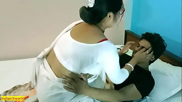 ดู Indian sexy nurse best xxx sex in hospital !! with clear dirty Hindi audio power Tube
