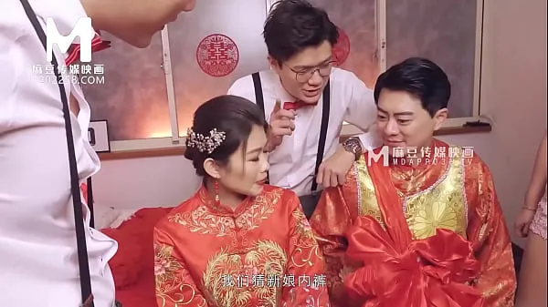 Titta på ModelMedia Asia-Lewd Wedding Scene-Liang Yun Fei-MD-0232-Best Original Asia Porn Video power Tube
