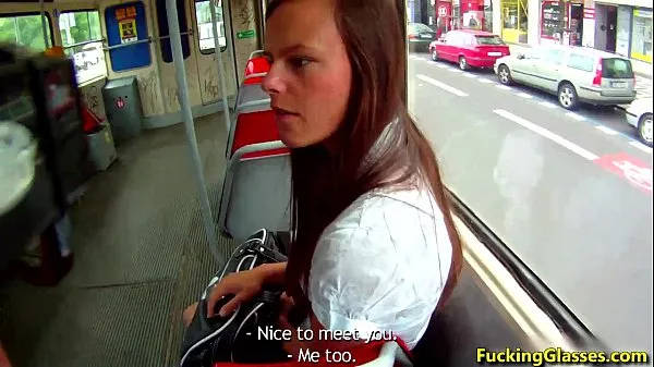 Watch Fucking Glasses - Fucked for cash near the bus stop Amanda power Tube