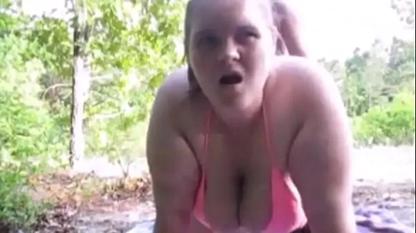Watch Sexy Chubby BBW In A Tiny Pink Bikini Spreading Her Legs Wide Taking A Rock Hard Dick Pussy To Mouth Getting Massive Cumshot On Her Fat Tits power Tube