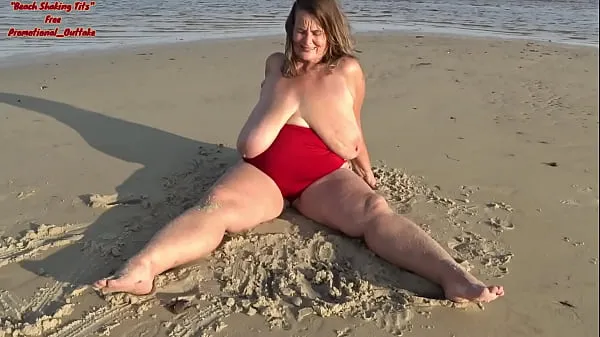 观看Beach Shaking Tits (free promotional强大的管子