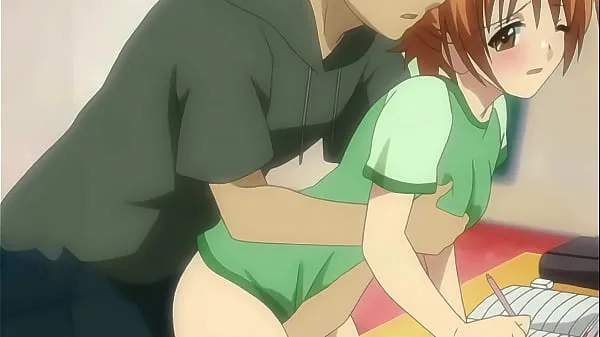 Oglejte si Older Stepbrother Touching her StepSister While she Studies - Uncensored Hentai Power Tube