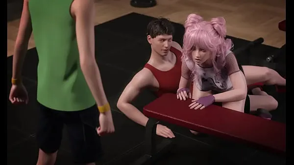 دیکھیں Pink Japanese gym پاور ٹیوب