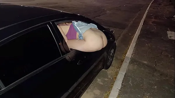 Watch Married with ass out the window offering ass to everyone on the street in public power Tube