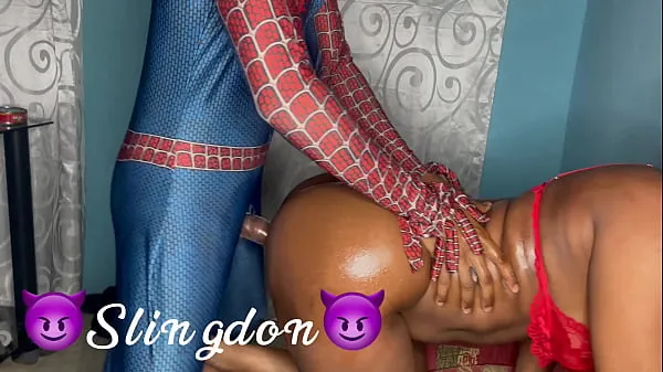 Spiderman saved the city then fucked a fan 파워 튜브 시청