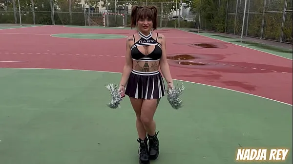 Watch CHEERLEADERS Fucks on THE STREET and swallows the CUM power Tube