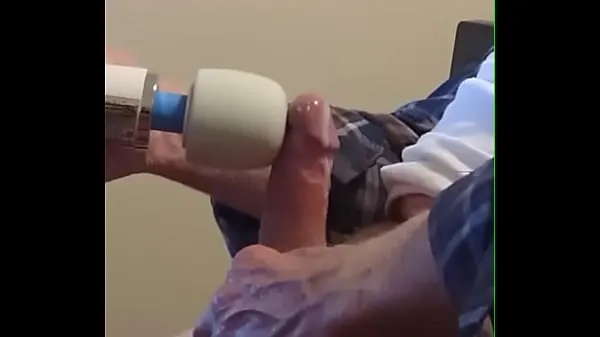 Watch Close up of me cumming with a vibrator power Tube